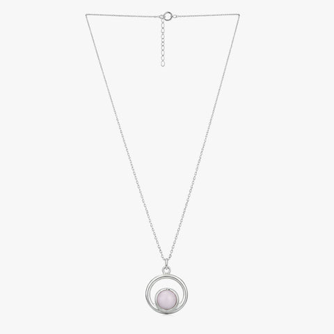 Anna Silver Amazonite Necklace