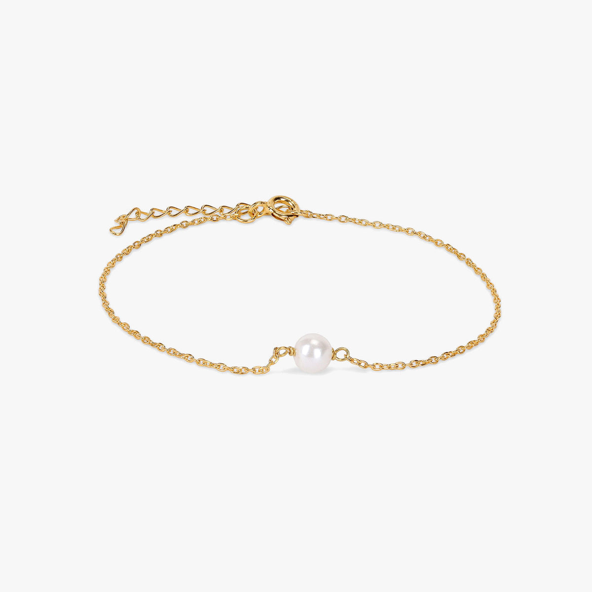Esha Silver Pearl Bracelets
