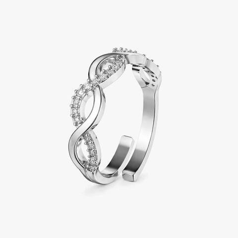 Lara Silver Adjustable Ring