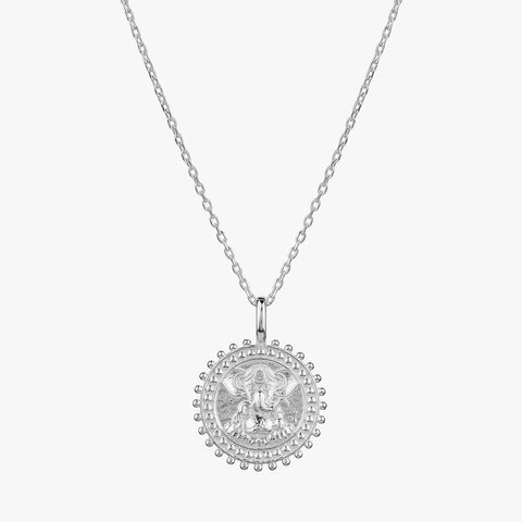 Remy Silver Ganesh Pendant
