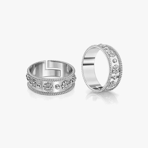 Eyra Silver Toe Ring