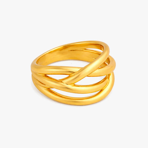 Sia Silver Adjustable Ring