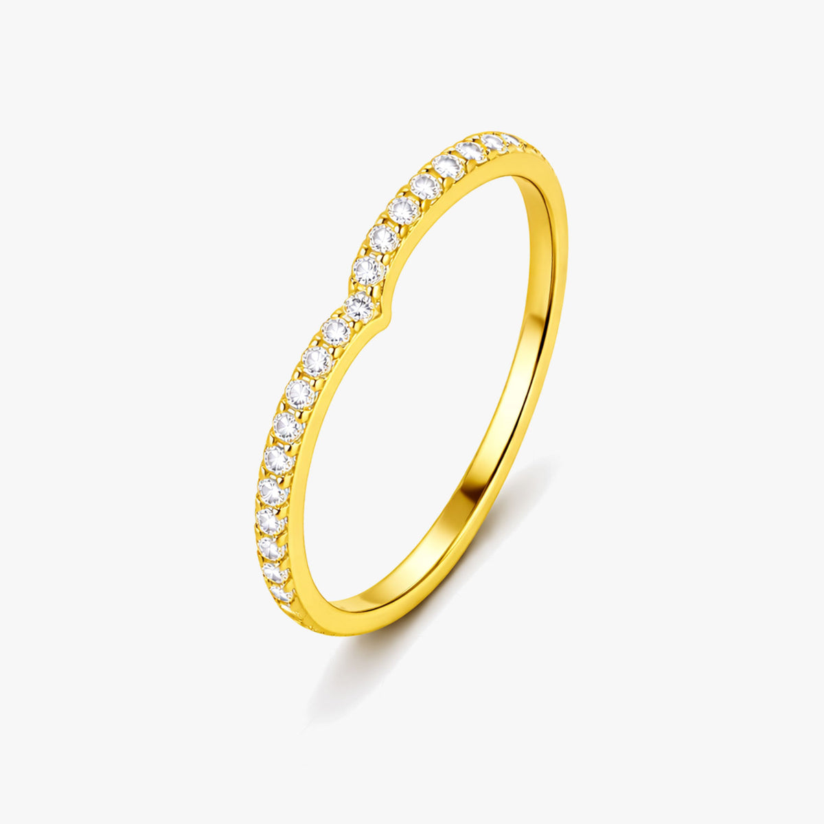 Vera Zirconia Adjustable Ring
