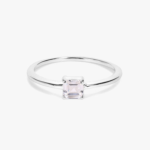 Lia Silver Adjustable Ring