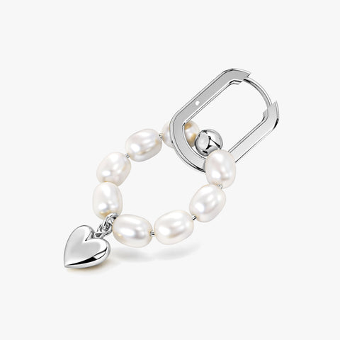 Eli Silver Pearl Earrings