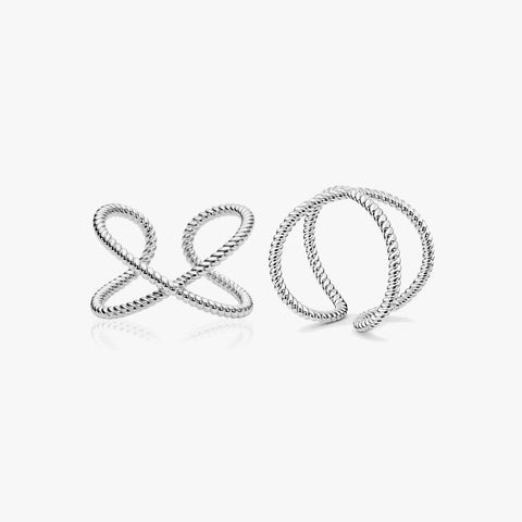 Syra Silver Toe Ring