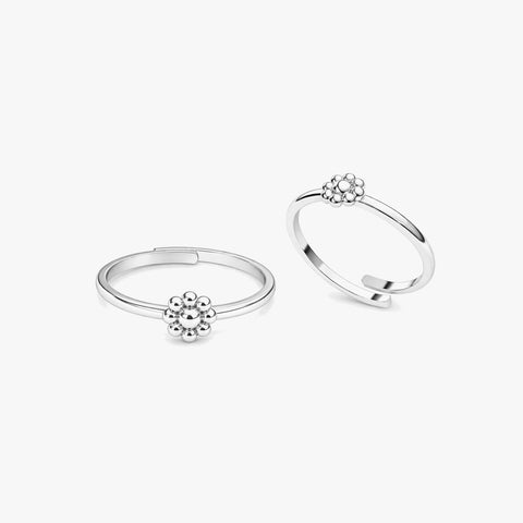 Arli Silver Toe Ring