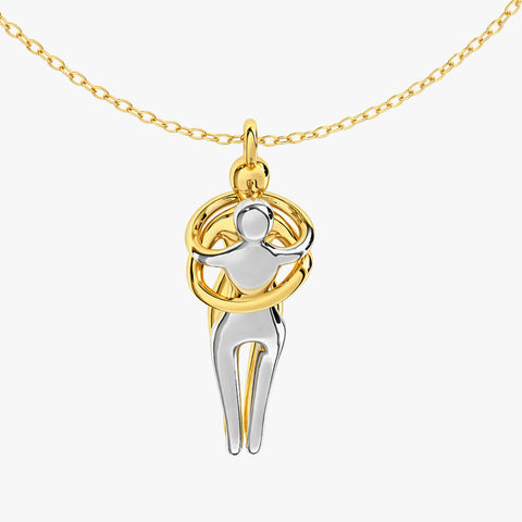 Nala Two Tone  Necklace