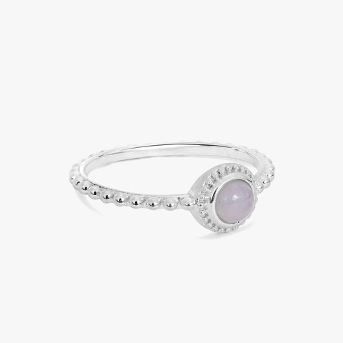 Lily Silver Adjustable Ring