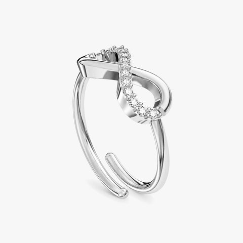 Sofia Silver Adjustable Ring