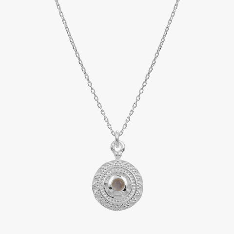 Mia Silver Moonstone Pendant