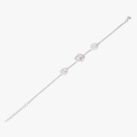 Akra Silver Zirconia Bracelets