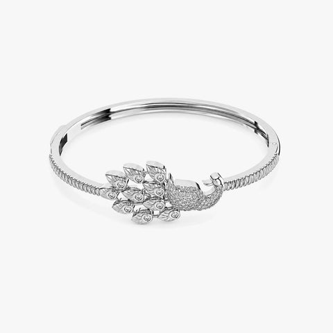 Liv Silver Cuff Bangle