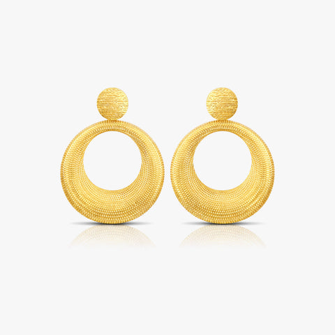 Kira Silver Circle Earrings