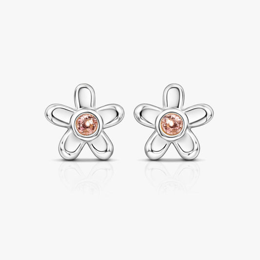 Kate Silver Flower Earrings