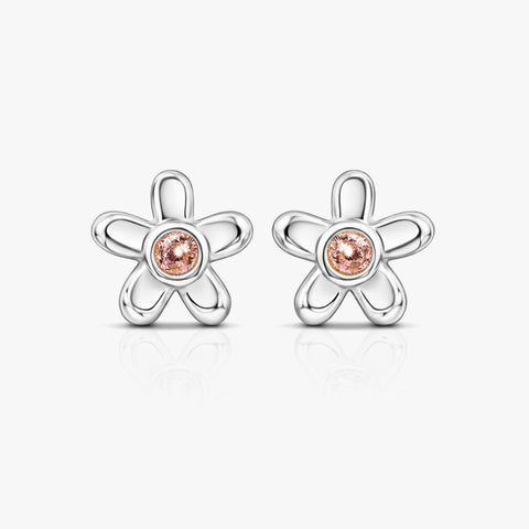 Kate Silver Flower Earrings