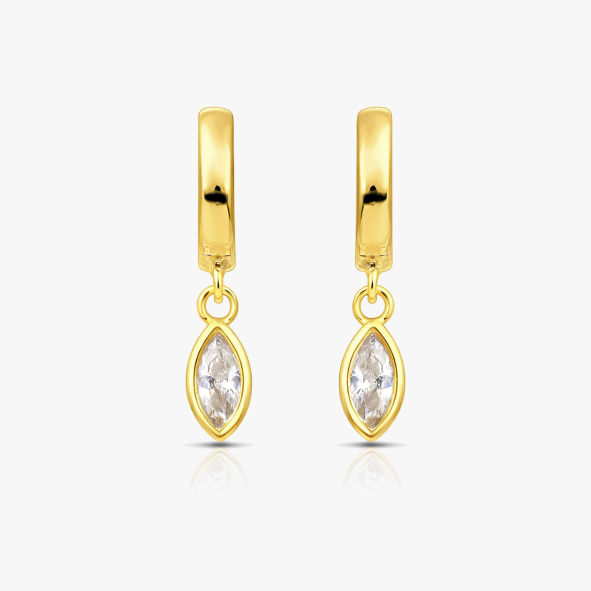 Ree Silver Zirconia Earrings