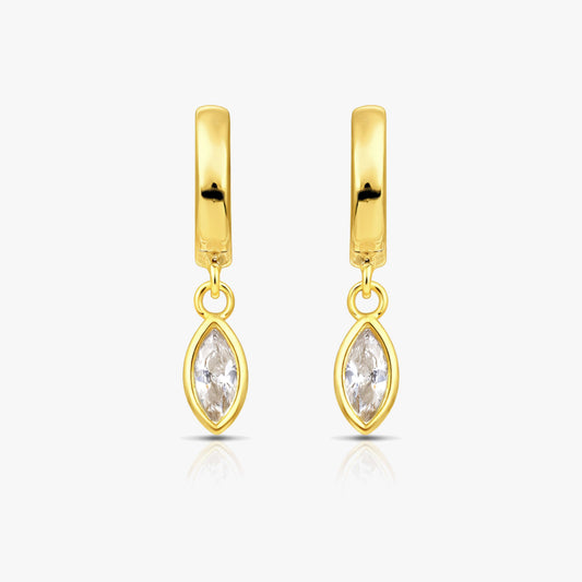 Ree Silver Zirconia Earrings
