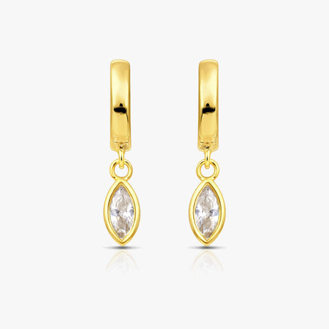 Ree Silver Zirconia Earrings