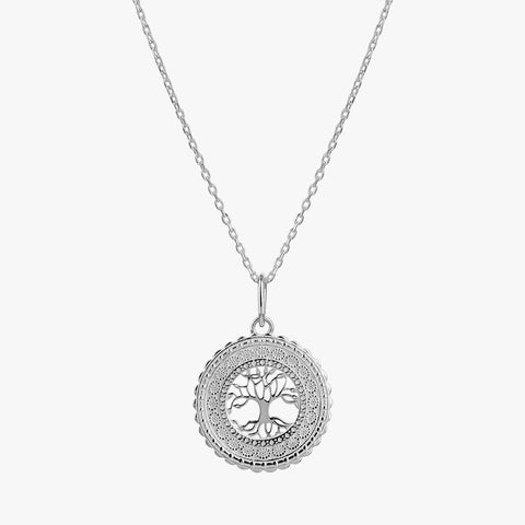 Lucy Silver Tree Pendant