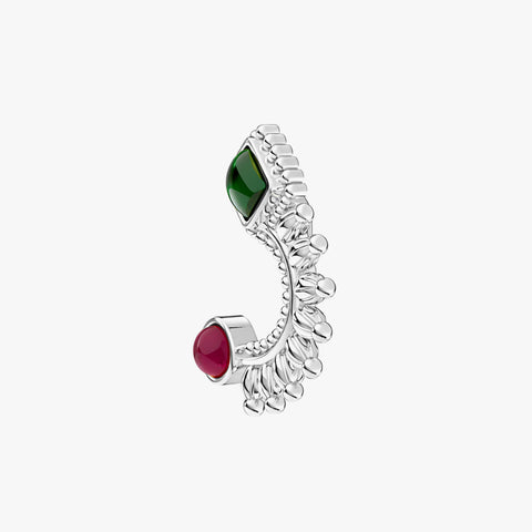 Cyna Silver Nose Pin