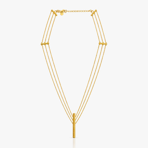 Ria Silver Leyer Necklace