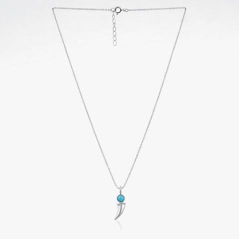 Mia Silver Magnesite Necklace