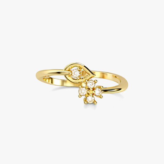 Cira Silver Adjustable Ring