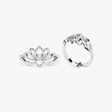 Femi Silver Toe Ring