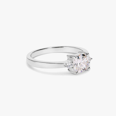 Pyra Silver Adjustable Ring