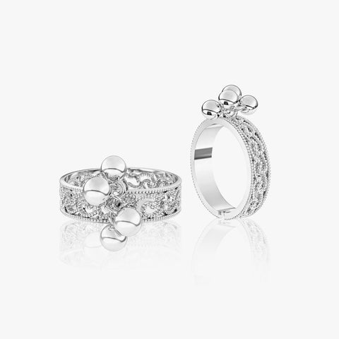 Myna Silver Toe Ring