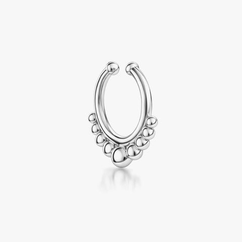 Arya Silver Nose Pin