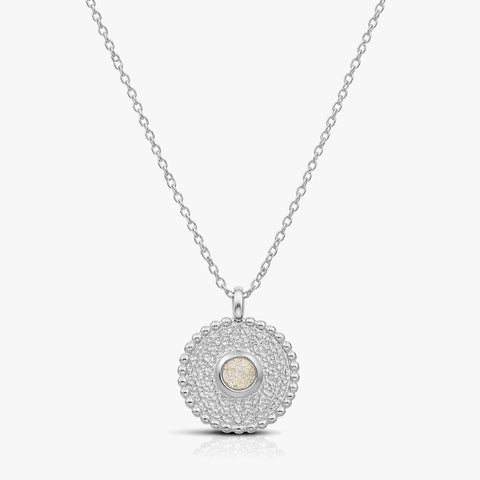 Lucy Silver Labradorite Pendant