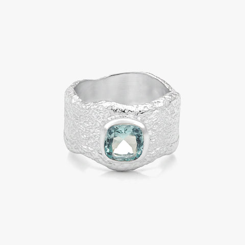 Moi Silver Adjustable Ring