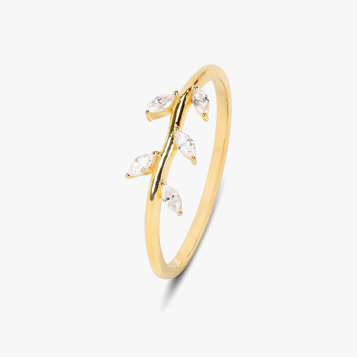 Qira Zirconia Adjustable Ring