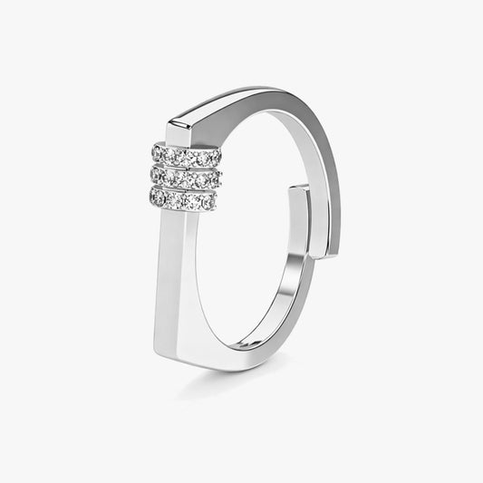 Jeri Silver Adjustable Ring