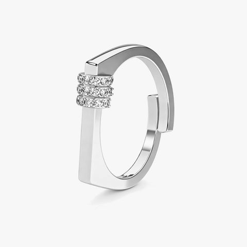 Jeri Silver Adjustable Ring