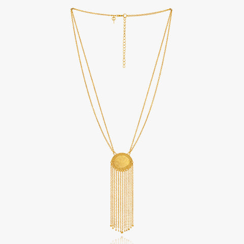 Demi Silver Tussle Necklace