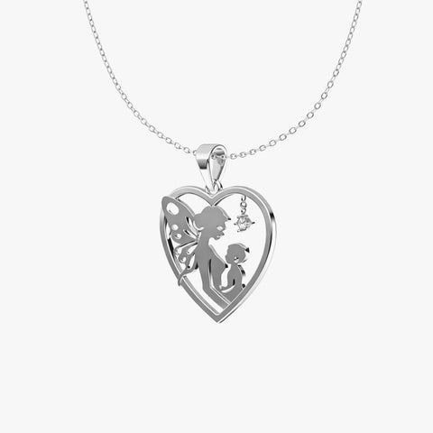 Afea Silver  Necklace