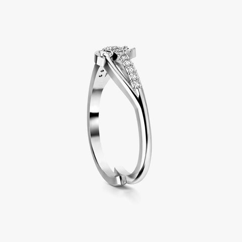 Hyra Silver Adjustable Ring