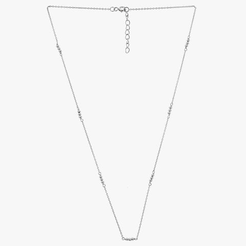 Anna Silver Beads Necklace