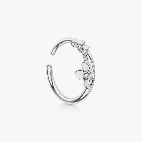Abda Silver Nose Pin