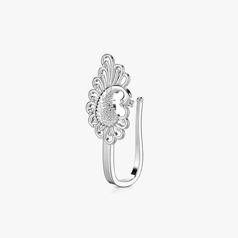 Ayla Silver Nose Pin