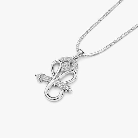 Drix Silver Ganesh Necklace