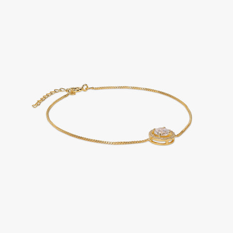 Heya Silver Zirconia Bracelets