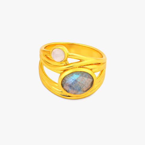 Juno Silver Adjustable Ring