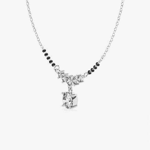 Dova Silver Mangalsutra
