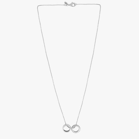 Ziva Silver Topaz Necklace