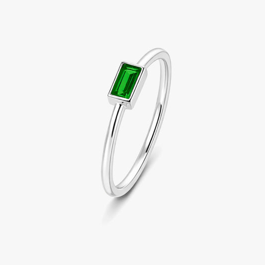 Sona Silver Apatite Adjustable Ring