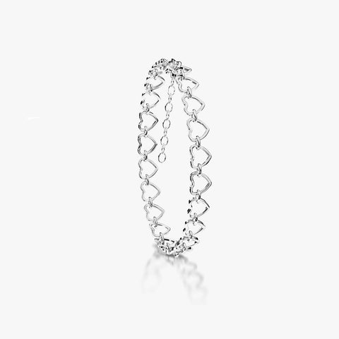 Eori Silver Heart Bracelet